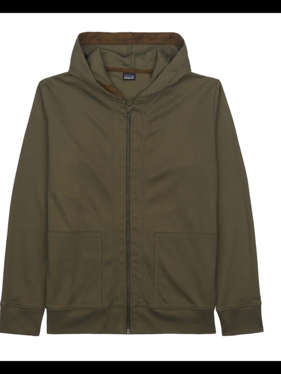 Patagonia Jackets & Blazers - Patagonia Women's Olive Hooded Zip Jacket